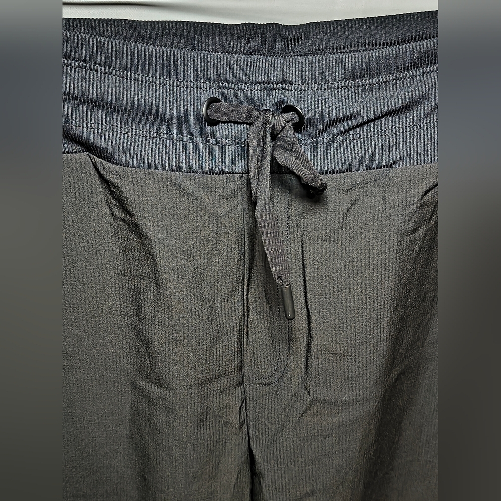 Hurley City Stretch Joggers Women's Size XL Black Drawstring Waist - Picture 4 of 13